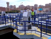 محافظ سوهاج يفتتح التشغيل التجريبي لمحطة مياه جرجا السطحية