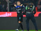 الإنتر يتقدم على كريمونيزي 2-0 فى الشوط الأول بالدورى الإيطالى.. فيديو