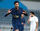 الزمالك يهزم المصرى بهدفين مقابل هدف ويتصدر مجموعته بالكونفدرالية.. صور 