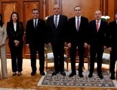 وفد تكتل نواب تنسيقية شباب الأحزاب يلتقى المستشار هشام بدوى رئيس مجلس النواب