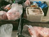 ضبط نصف طن دهون ومصنعات سجق ومفروم حواواشى «فاسدة» بالقليوبية