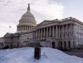 الثلوج تغطى مبنى الكابيتول.. عاصفة ثلجية تغطي نيويورك وواشنطن