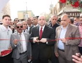 محافظ بني سويف يفتتح معرض أهناسيا ضمن سلسلة معارض أهلاً رمضان