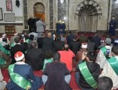 محافظ بورسعيد يشهد احتفالية ليلة النصف من شعبان بالمسجد العباسي بحي العرب.. صور