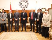 المركز القومى للبحوث يستقبل وفد جامعة برمنجهام لمناقشة مشروع معالجة وتحلية المياه