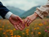 بتمسكوا إيد بعض إزاى؟ تفصيلة عفوية تكشف أسرار علاقتك بزوجك