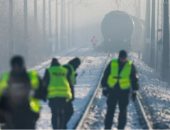 خروج قطار شحن عن مساره فى بولندا