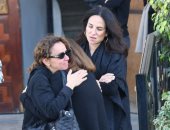 علا رشدى تتلقى عزاء والدها بمسجد الشرطة بالشيخ زايد اليوم