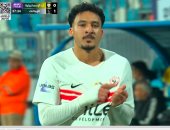 أحمد شريف يتقدم للزمالك بمرمى كهرباء الإسماعيلية
