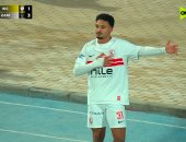 أحمد شريف يضيف الهدف الثالث للزمالك بمرمى كهرباء الإسماعيلية في الدقيقة 51