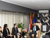 محافظ أسوان يستقبل سفير كندا ووفد الفاو لبحث سبل التعاون