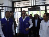 وزير الصحة يتفقد مستشفى الشيخ زويد المركزى للاطمئنان على الخدمات الطبية