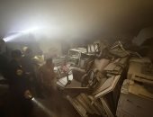 ارتفاع عدد المتوفين لـ 3  أشخاص بحريق مصنع ومخزن ملابس حلمية الزيتون  