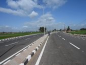 شاهد رصف وتخطيط محور عمر زعفان وطريق بحر القطنى بمدينة بسيون فى الغربية