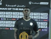 أليو بدارا مهاجم فاركو يحصد جائزة رجل مباراة حرس الحدود في الدوري