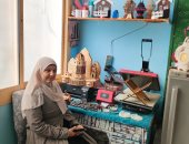 حالو يا حالو.. سالي تصنع فانوس رمضان "هاند ميد" من الخشب وتنافس المستورد..فيديو