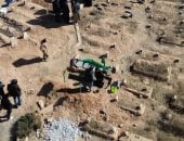 شاهد أول صور لقبر سيف الإسلام القذافى فى بني وليد