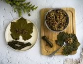 فطار 13 رمضان.. طريقة عمل محشى ورق العنب باللحم المفروم مع شوربة خضار