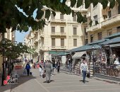 شارع النبى دانيال يستعيد رونقه التاريخى.. ممشى تراثى جديد يقضى على العشوائية