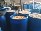 ضبط مصنع مخللات غير مرخص و3 أطنان مخلل مشكوك في صلاحيته بالغربية