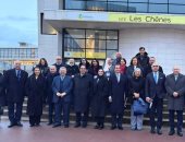 رئيس جامعة القاهرة يشارك فى فعاليات اليوم المصرى–الفرنسى بجامعة CY Cergy بباريس