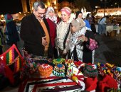 افتتاح معرض المشغولات اليدوية والحرفية الصغيرة بمدينة شرم الشيخ