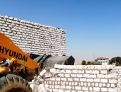 إزالة 390 حالة على أراضى أملاك الدولة فى أسوان