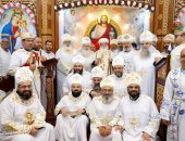 الأنبا إسحق يدشن كنيسة الشهيد استفانوس بقرية المدمر فى سوهاج