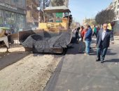 رصف ورفع كفاءة طرق بـ3 مراكز وزيادة المساحات الخضراء بمصيف بلطيم