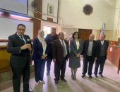 رئيس جامعة القاهرة يتفقد عددا من الكليات لمتابعة انطلاق الفصل الدراسى الثانى