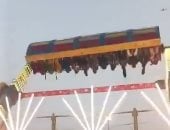 مصرع شخص وإصابة 9 آخرين فى انهيار أرجوحة بمعرض شمالى الهند.. فيديو