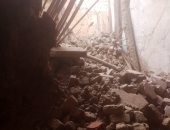 انهيار جزئي لمنزل قديم بساحل طهطا سوهاج دون إصابات