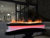 مدفأة تعمل بالماء تقدم بديلا آمنا للمواقد التقليدية دون حرارة.. صور