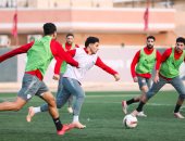 محمد رضا بوبو يشارك فى تدريبات سيراميكا لأول مرة استعدادا للزمالك بكأس مصر