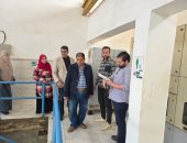 وفد جهاز تنظيم المياه يتفقد كفاءة تشغيل محطات الصرف الصحى فى المنوفية