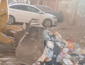 رفع 40 طنا من القمامة والمخلفات الصلبة والأتربة بمنطقة حى شرق سوهاج
