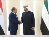 الرئيس السيسى ونظيره الإماراتى يعقدان لقاء ثنائياً فى أبو ظبى.. فيديو