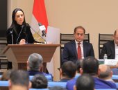 وزيرة التضامن تشكر الشركة المتحدة للخدمات الإعلامية لإنتاجها مسلسل لعبة وقلبت بجد 