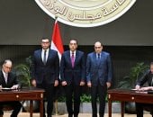 رئيس الوزراء يشهد مراسم توقيع 3 اتفاقيات تعاون وشراكة استراتيجية