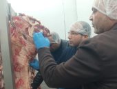 ضبط 7 أطنان لحوم ومقطعات دواجن غير صالحة للاستهلاك بحملة لبيطري القليوبية في العبور