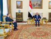 الرئيس السيسى يؤكد أهمية تثبيت اتفاق وقف إطلاق النار فى غزة وتنفيذ المرحلة الثانية