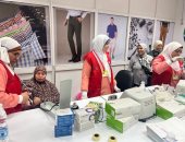 غرفة الملابس الجاهزة تنظم قافلة شاملة للعاملين في بني سويف
