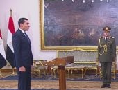 جوهر نبيل يؤدى اليمين الدستورية وزيرا للشباب والرياضة أمام الرئيس السيسى