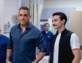 أحمد غزي من كواليس تصوير مسلسل رأس الأفعى.. صور