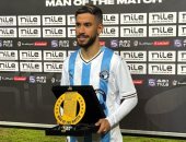 ناصر ماهر رجل مباراة بيراميدز وإنبى بدورى نايل