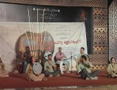 ختام العرض المسرحى السمسمية على مسرح فوزى فوزى بأسوان