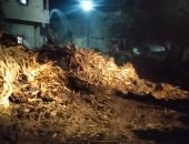 السيطرة على حريق بمخلفات زراعية بقرية فزارة في سوهاج دون خسائر بشرية