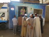 مياه سوهاج توجه قافلة مائية لقرية نزه بجهينة لتقديم خدمات مجانية للمواطنين