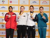 4 ميداليات حصاد أبطال الكاراتيه باليوم الأول للدورى العالمى بالفجيرة