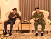 الفريق أحمد خليفة يعود إلى أرض الوطن عقب انتهاء زيارته الرسمية لدولة ليبيا